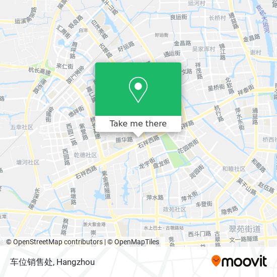 车位销售处 map