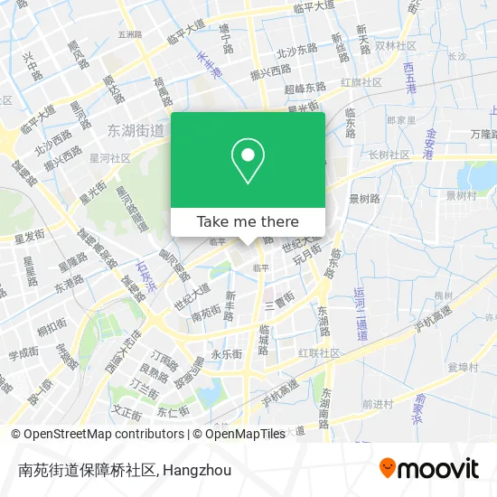 南苑街道保障桥社区 map