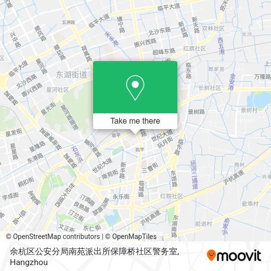 余杭区公安分局南苑派出所保障桥社区警务室 map