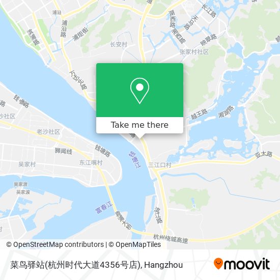 菜鸟驿站(杭州时代大道4356号店) map