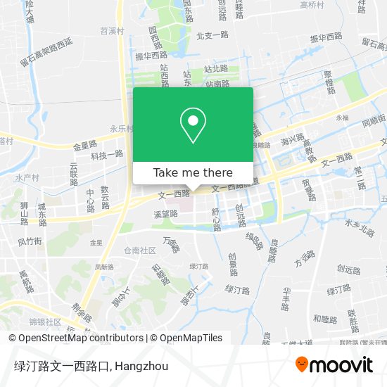 绿汀路文一西路口 map