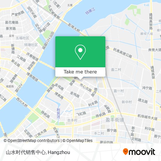 山水时代销售中心 map