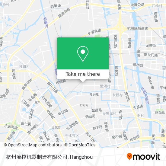 杭州流控机器制造有限公司 map