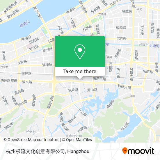 杭州极流文化创意有限公司 map