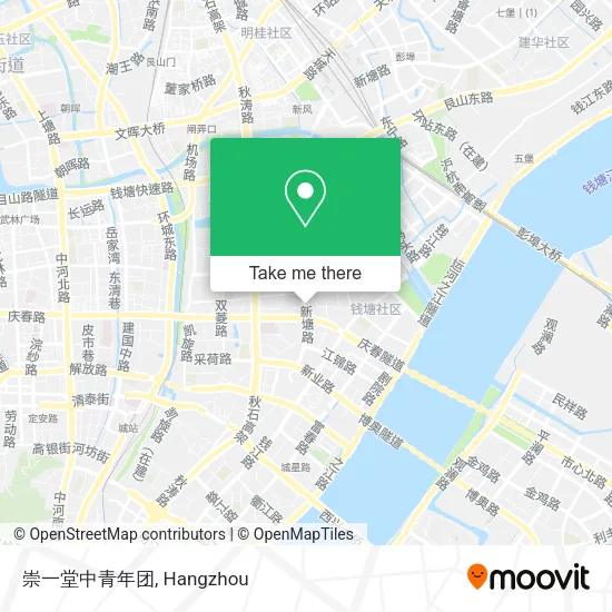 崇一堂中青年团 map