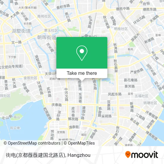 街电(京都薇薇建国北路店) map