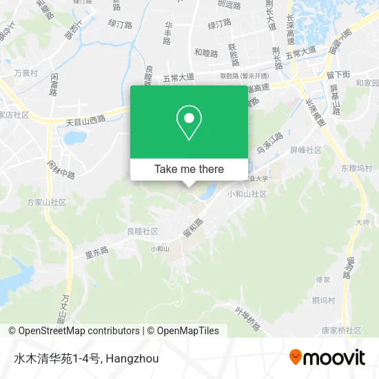 水木清华苑1-4号 map