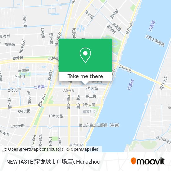 NEWTASTE(宝龙城市广场店) map