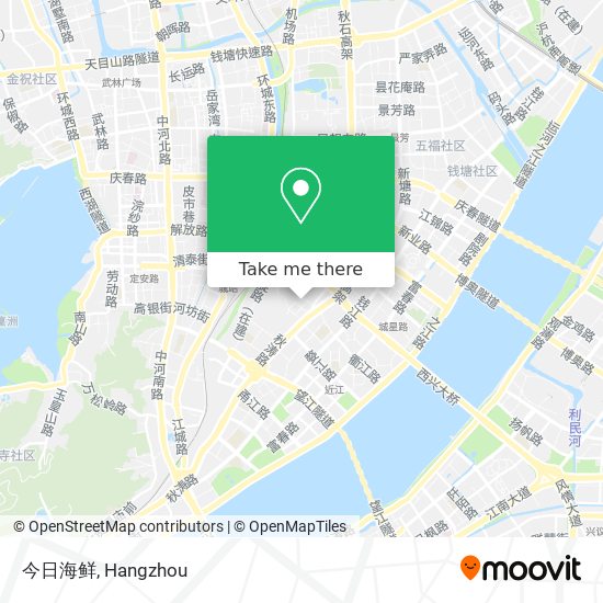今日海鲜 map