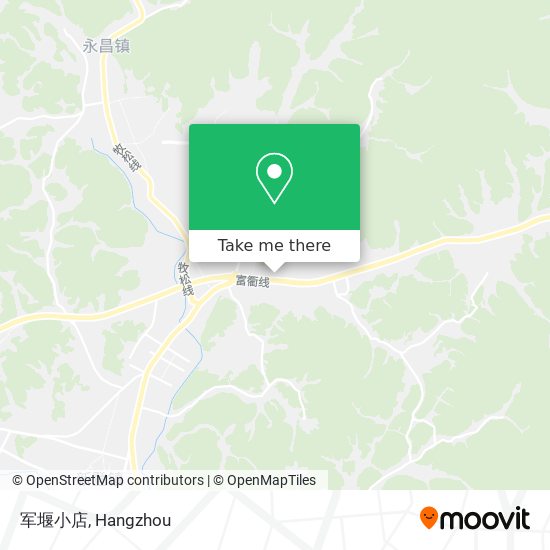军堰小店 map
