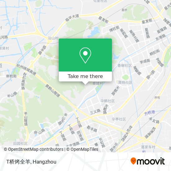 T桥烤全羊 map