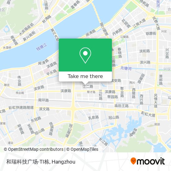 和瑞科技广场-TI栋 map