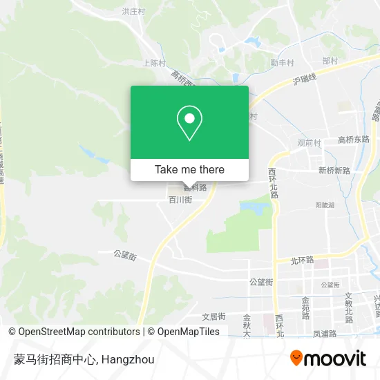 蒙马街招商中心 map