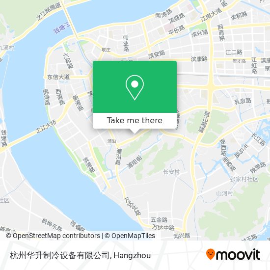 杭州华升制冷设备有限公司 map