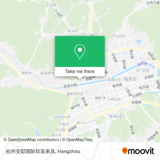 杭州安邸国际软装家具 map