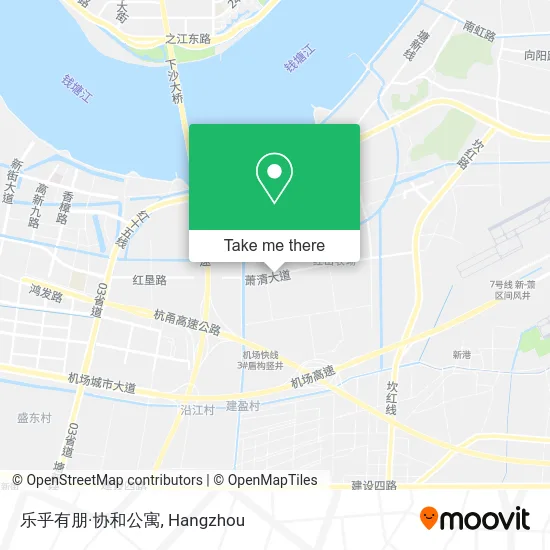 乐乎有朋·协和公寓 map