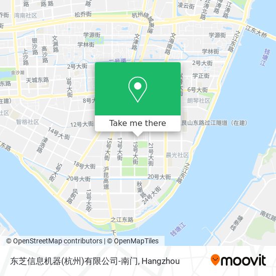 东芝信息机器(杭州)有限公司-南门 map
