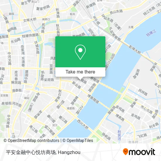 平安金融中心悦坊商场 map