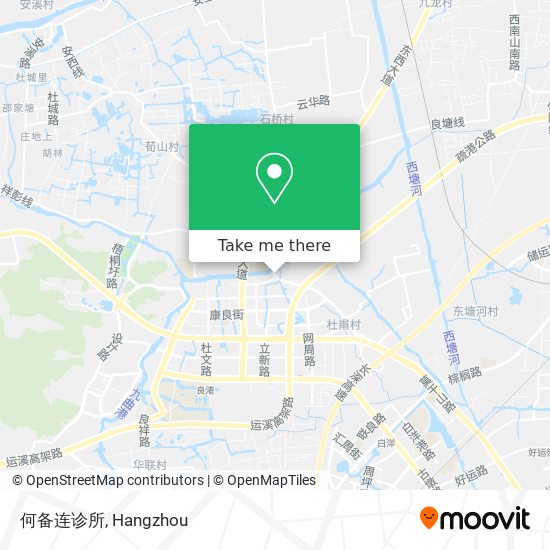 何备连诊所 map
