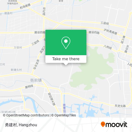 勇建村 map