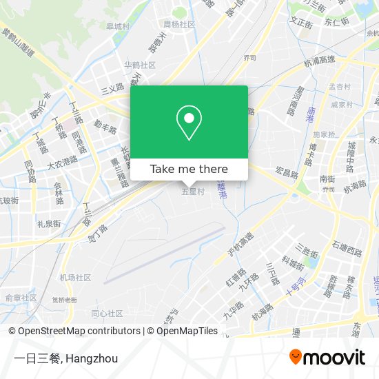 一日三餐 map