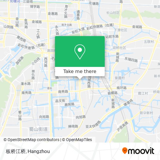 板桥江桥 map