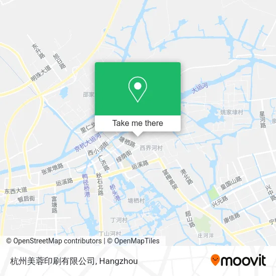 杭州美蓉印刷有限公司 map