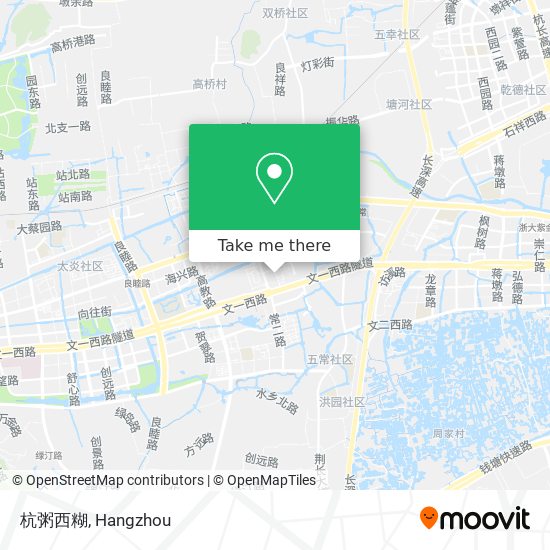 杭粥西糊 map