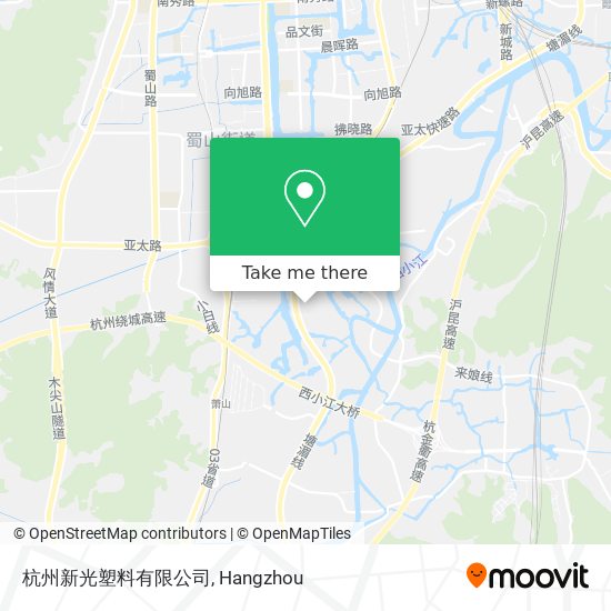 杭州新光塑料有限公司 map