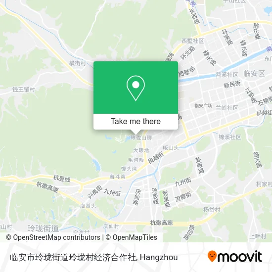 临安市玲珑街道玲珑村经济合作社 map