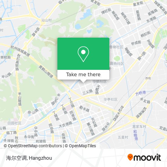 海尔空调 map