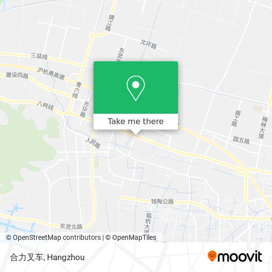 合力叉车 map
