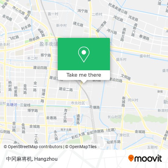 中冈麻将机 map