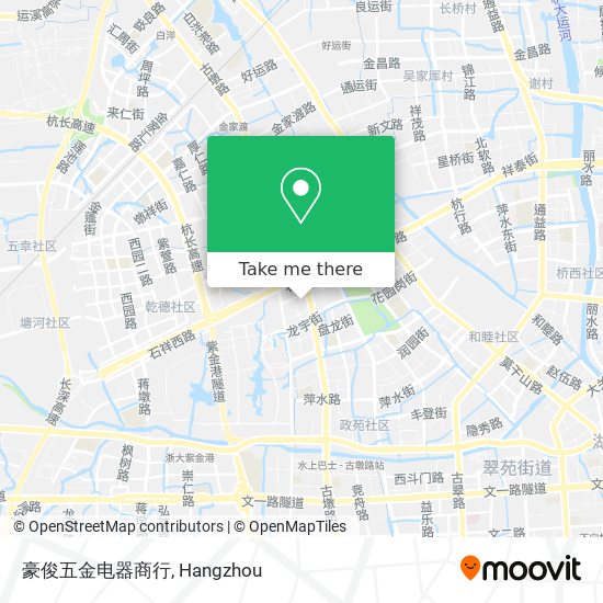 豪俊五金电器商行 map