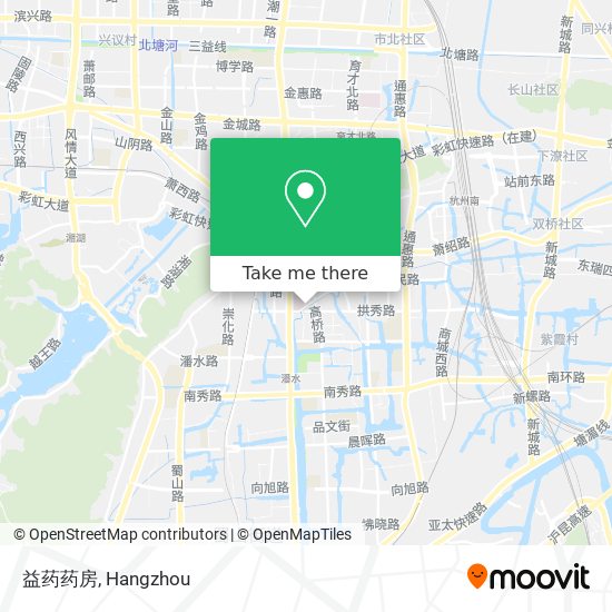 益药药房 map