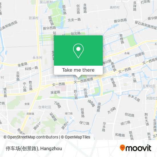 停车场(创景路) map