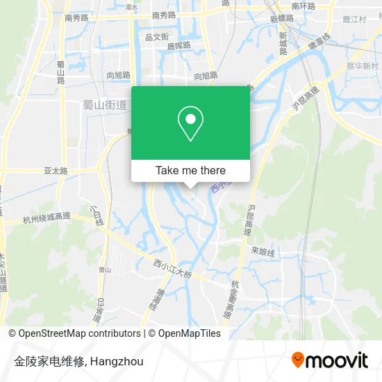 金陵家电维修 map