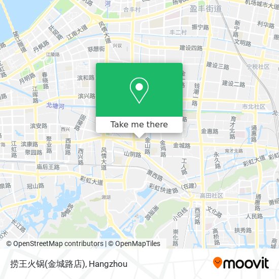捞王火锅(金城路店) map
