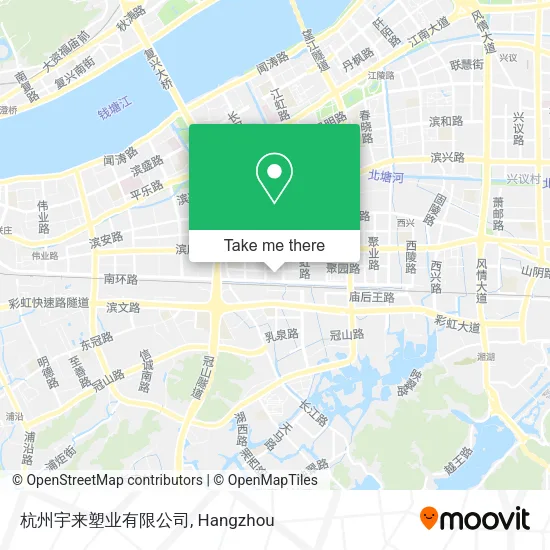 杭州宇来塑业有限公司 map