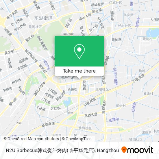 N2U Barbecue韩式熨斗烤肉(临平华元店) map