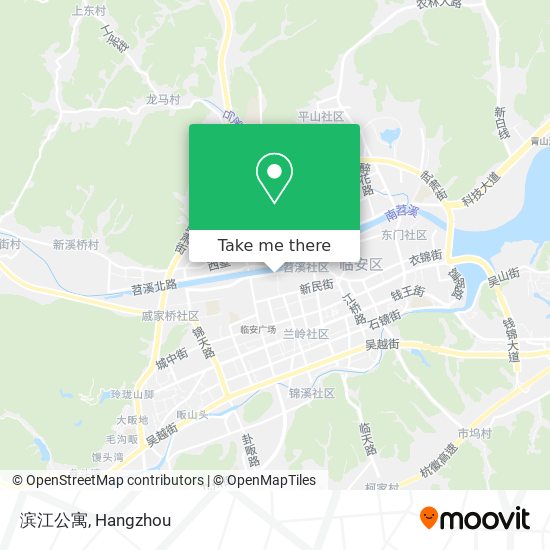 滨江公寓 map