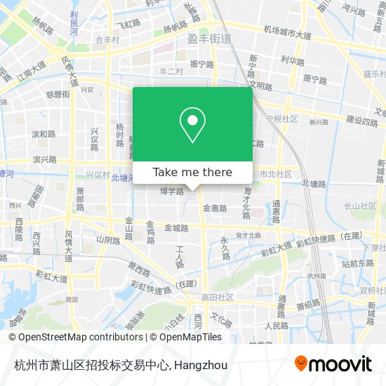 杭州市萧山区招投标交易中心 map