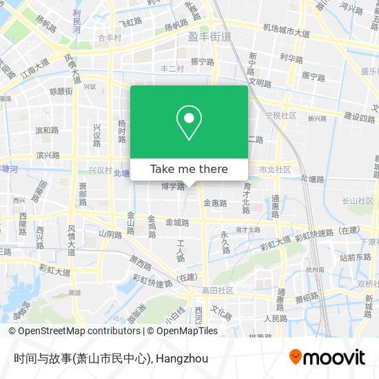 时间与故事(萧山市民中心) map
