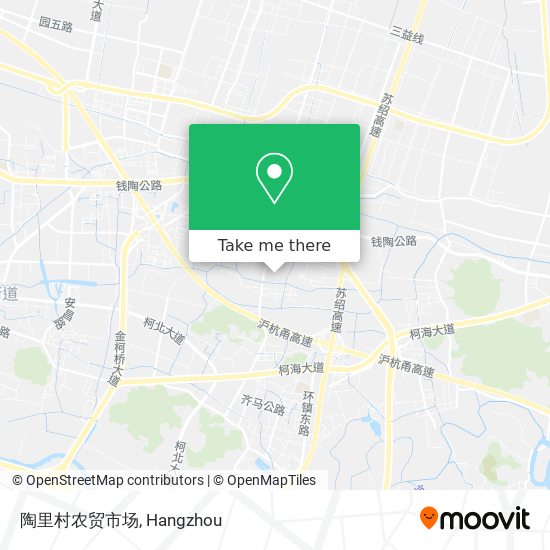 陶里村农贸市场 map