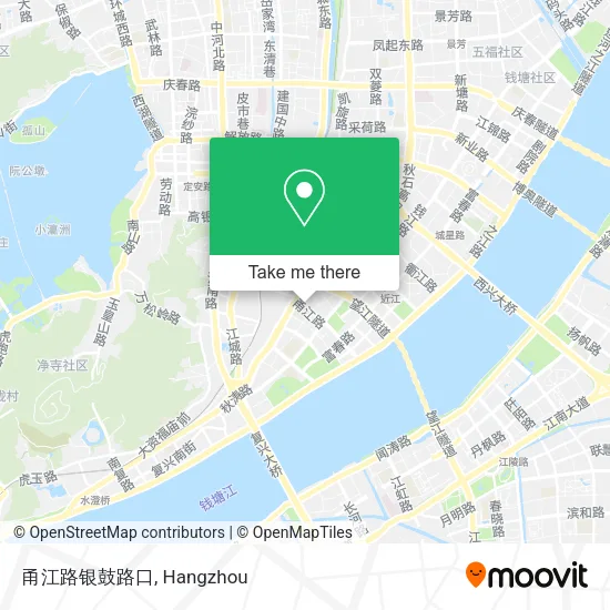 甬江路银鼓路口 map