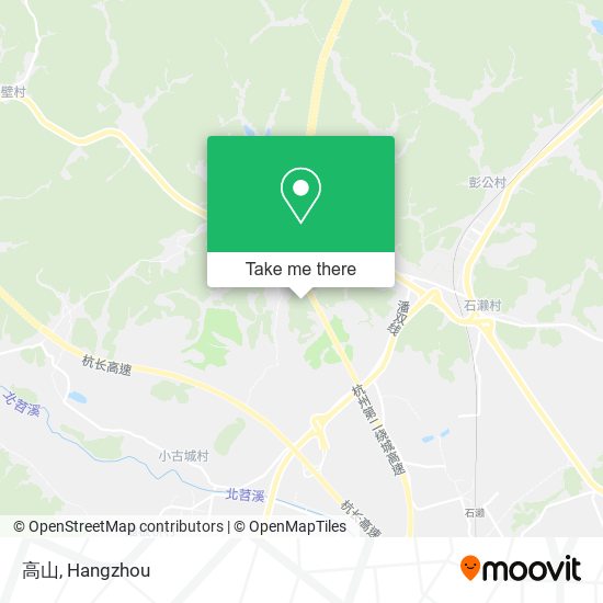 高山 map