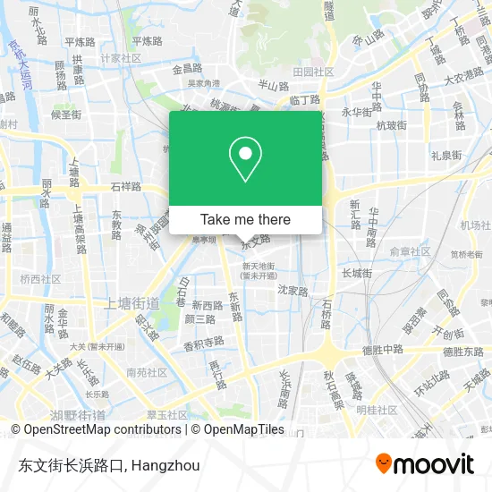 东文街长浜路口 map