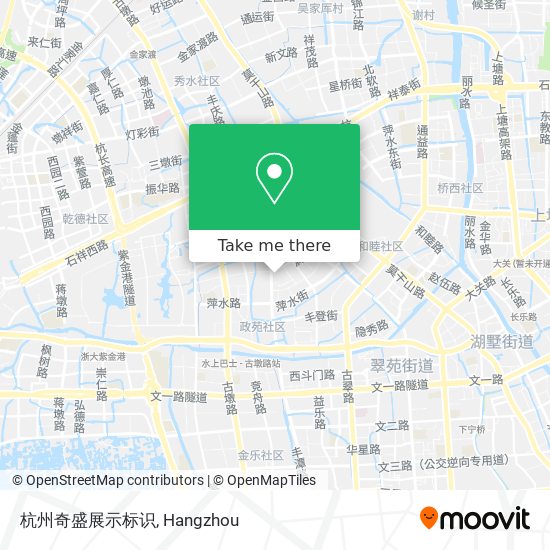 杭州奇盛展示标识 map
