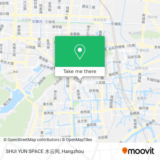 SHUI YUN SPACE 水云间 map