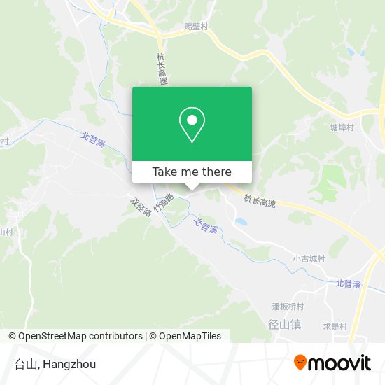 台山 map